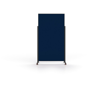 MAGNETOPLAN Design Tableau de Présent. VP 1181214 bleu foncé, feutre 1000x1800mm