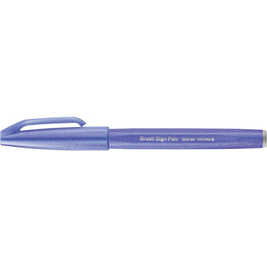 PENTEL Brush Sign Pen SES15C-V2 bleu pourpre