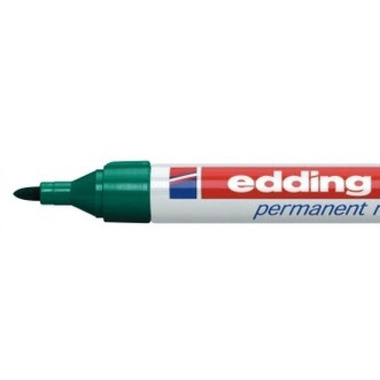 EDDING Permanent Marker 3000 1.5 - 3mm 3000 - 4 grün, wasserfest