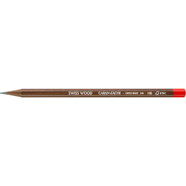 CARAN D'ACHE Crayon Swiss Wood HB 348.272 brun