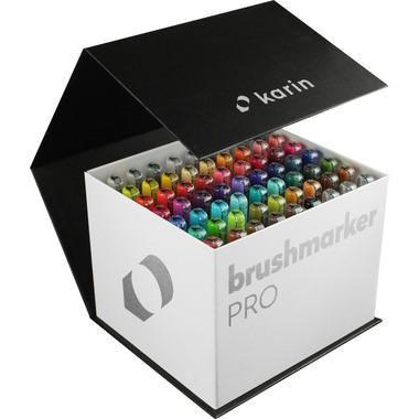 KARIN Brush Marker PRO 27C7 Mega Box 60 Farben