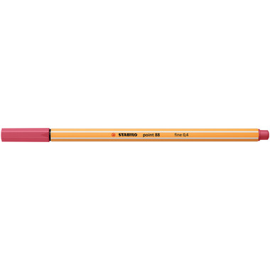 STABILO Fineliner Point 88 0.4mm 88/49 strawberry red
