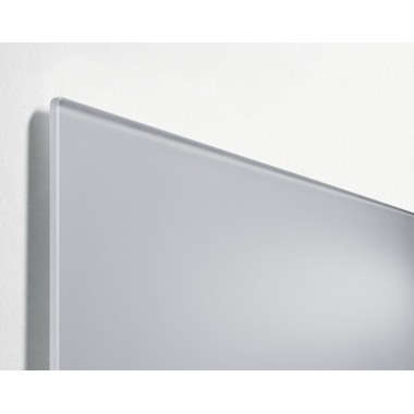 SIGEL Tableau magnétique en verre GL516 mat, gris claire 60x40cm