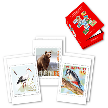 Postkartenbox Tiermotive Set mit 50 unfrankierten Ansichtskarten A6