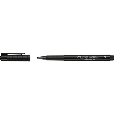 FABER-CASTELL Pitt Calligraphy-Pen 2mm 167599 schwarz