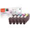 Peach Spar Pack Plus Tintenpatronen kompatibel zu Epson T128 (3xT1281, T1282, T1283, T1284)
