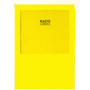 ELCO Dossier d'organ. Ordo A4 29464.72 transport, jaune 100 pièces