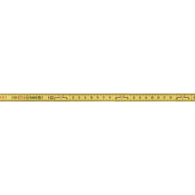 NEUTRAL Pocket measure 1m 1601G jaune