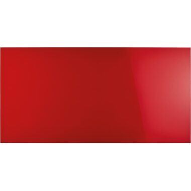 MAGNETOPLAN Design-Glasboard 2000x1000mm 13409006 rosso, magnetico