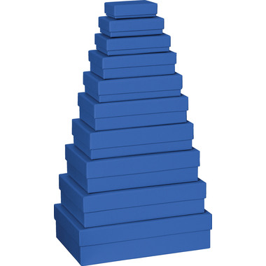 STEWO Geschenkbox One Colour 2553782942 blau 10 Stück