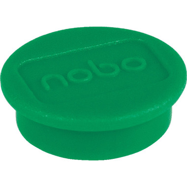 NOBO Magnet rund 13mm 1915289 grün 10 Stück