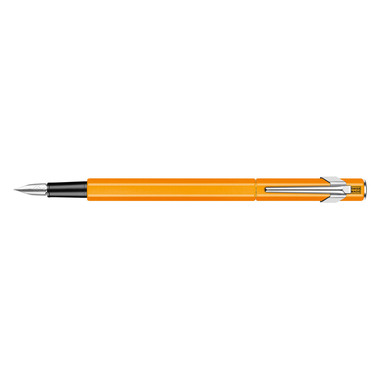 CARAN D'ACHE Penna stilografica 849 F 841.030 arancione fluo, laccato