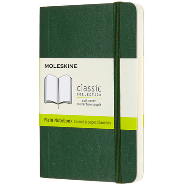 MOLESKINE Taccuino SC P/A6 629155 in bianco, verde, 192 pagine