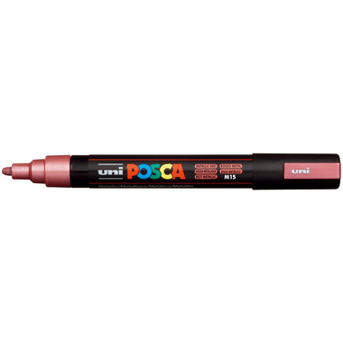 UNI-BALL Posca Marker 1.8-2.5mm PC5M MET. RE MET rosso