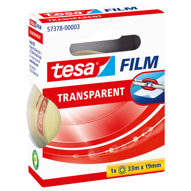 TESA tesafilm 19mmx33m 573780000 Refill trasparente
