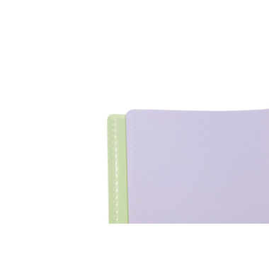 CLAIREFONTAINE Koverbook cahier sc. Blush A5 961775C 90g, ligné lila / vert claire