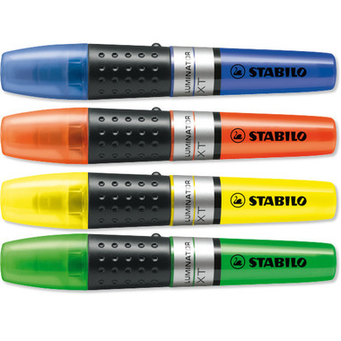 STABILO Tischset LUMINATOR 25mm 7104-2 4-farbig ass.