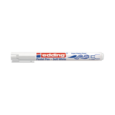 EDDING Pastel Pen 1500 1-3mm 1500-049 weiss