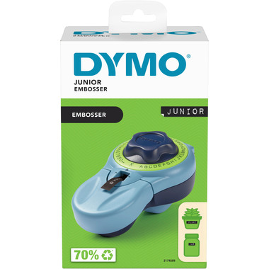 DYMO Prägegerät Junior S0717900 blau 9mm