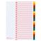 KOLMA File Kolmaflex plain A4 18.204.20 colour, 10 tabs