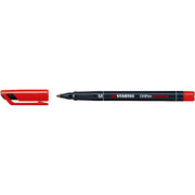 STABILO OHP Pen permanent 1mm 843 / 40 rosso 