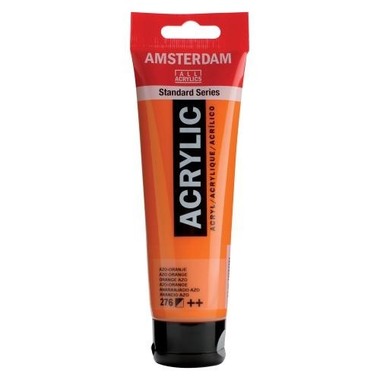 AMSTERDAM Acrylfarbe 120ml 17092762 azo-orange 276