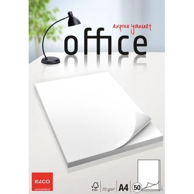 ELCO Blocco appunti Office A4 74401.14 in bianco, 70g 50 fogli