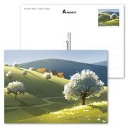 Schweizer Pärke, Bildpostkarte Jurapark Aargau Bildpostkarte Taxwert CHF 1.00 und CHF 1.00 für die Karte, ungestempelt