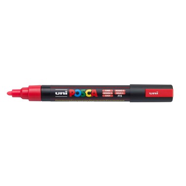 UNI-BALL Posca Marker 1,8-2,5mm PC-5M F.RED fluo rosso