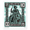 Stamp «100 years Association of Swiss Archivists» Single stamp of CHF 1.10, gummed, mint