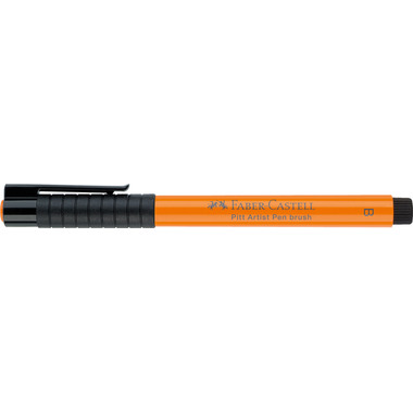 FABER-CASTELL Pitt Artist Pen Brush 2.5mm 167413 orange glaze