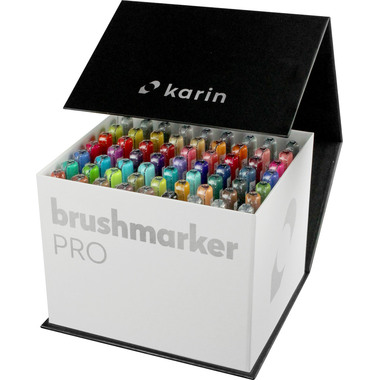 KARIN Brush Marker PRO 27C7 Mega Box 60 colori
