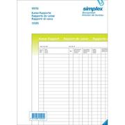 SIMPLEX Cash report A4 15595 white 50x2 sheet 
