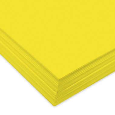 URSUS Carta per disegno a colori A3 2174012 130g, giallo citron 100 fogli