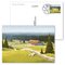 Swiss Parks, Postal card Jura Vaudois Picture postcard, postage value CHF 0.85 and CHF 1.00 for the card, cancelled