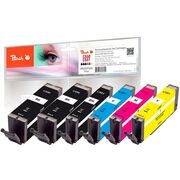 Peach Spar Pack Plus Tintenpatronen kompatibel zu Canon PGI-550, CLI-551 