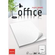 ELCO Bloc notes Office A4 74402.15 ligné, 70g 50 feuilles 