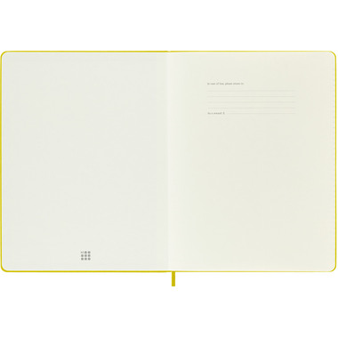 MOLESKINE Carnet Color 25x19cm 56598853056 jaune, ligné, 192 page, HC