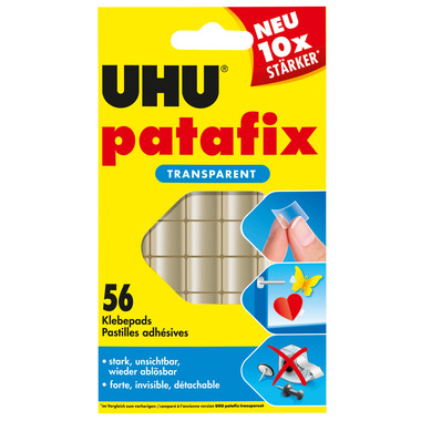 UHU Patafix Pads 48815 transparent 56 pcs.