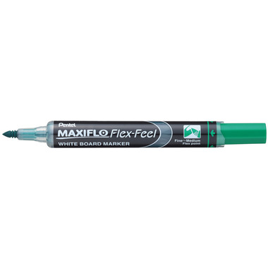 PENTEL Whiteboard Marker Maxiflo MWL5SBF-4 FlexFeel, 4 pcs.