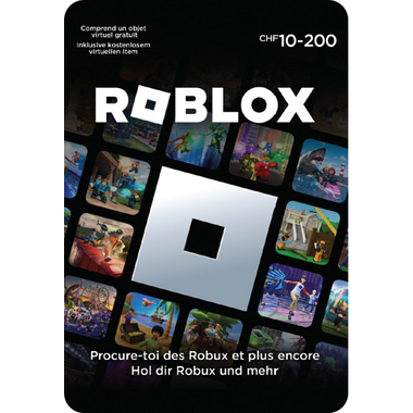 Geschenkkarte Roblox variabel