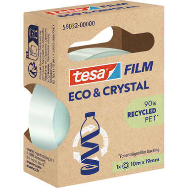 TESA Tesafilm eco&crystal 10mx19mm 59032-00000 Klebeband 1 Stück