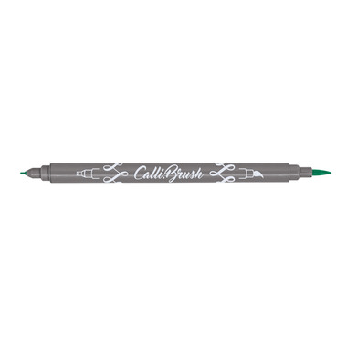 ONLINE Callibrush Pen Double Tip 2mm 19058/6 Dark Green