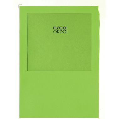 ELCO Dossier d'organ. Ordo A4 29464.62 transport, vert 100 pièces