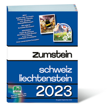 Zumstein catalogo di francobolli 2023 (te/fr) Zumstein catalogo dei francobolli, francese/tedesco