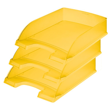 LEITZ Vaschetta portacorris. Plus A4 52270010 giallo gelo