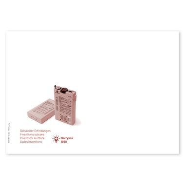Enveloppe du jour d'émission «Inventions suisses – Barryvox» Enveloppe du jour d'émission (FDC) sans timbre C6