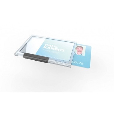 DURABLE Kartenhalter PUSHBOX MONO 892219 f. 1 Karte 10 Stück