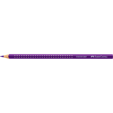 FABER-CASTELL Crayon de couleur Colour Grip 112428 violet