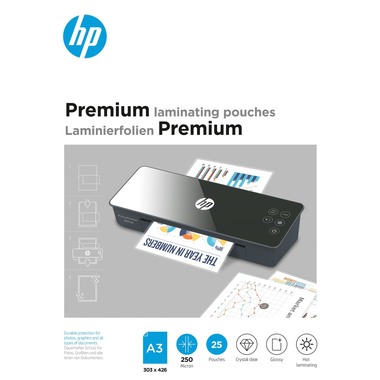 HP Laminiertaschen 9128 Premium, A3, 250 Mic